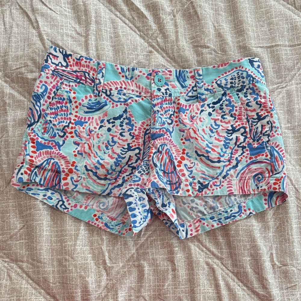 Lilly Pulitzer Multicolor Jean Shorts